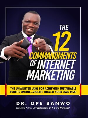 cover image of 12 Commandments of Internet Marketing